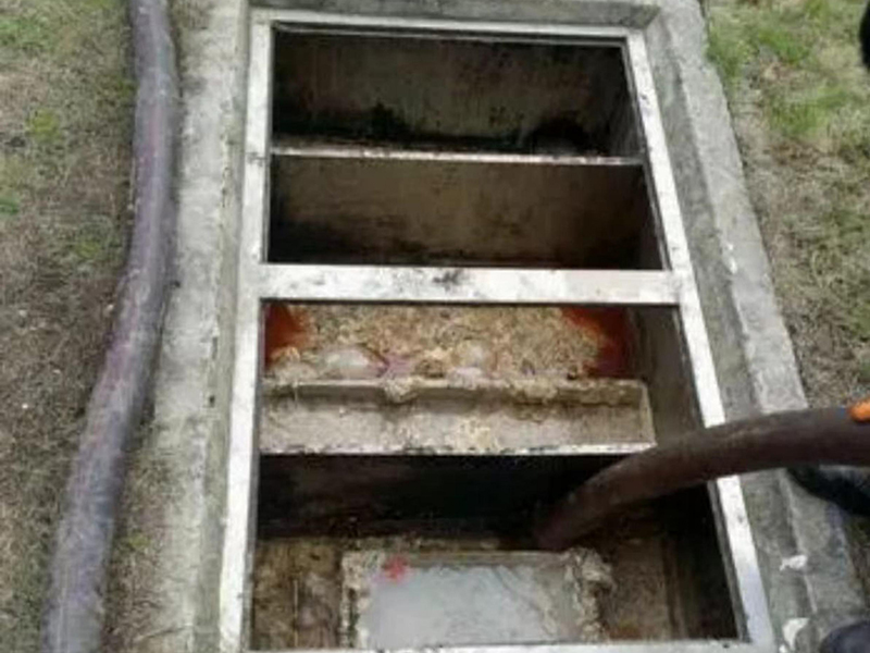 汉台隔油池清理