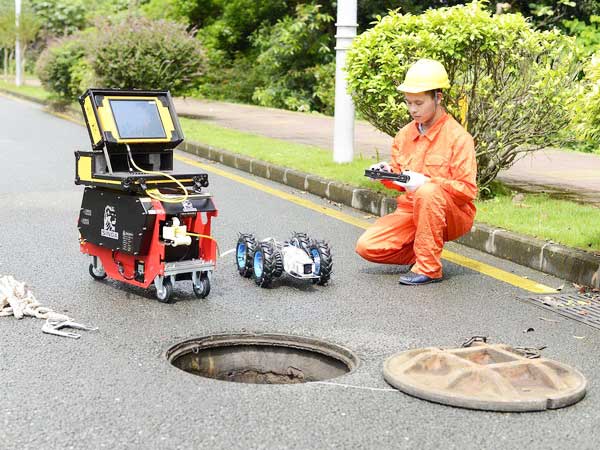 汉台管道机器人检测
