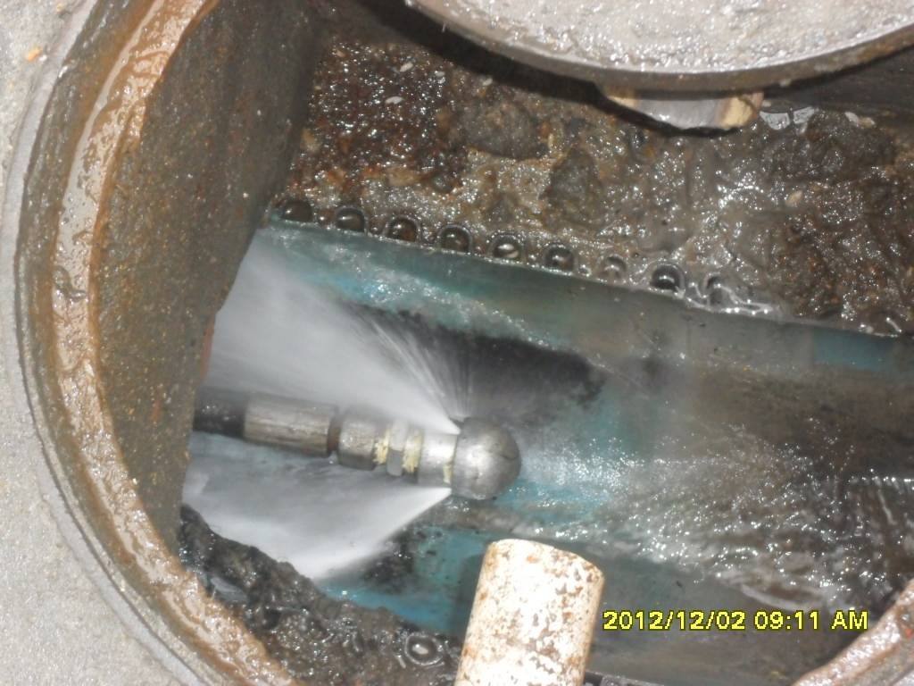 汉台污水管道高压清洗
