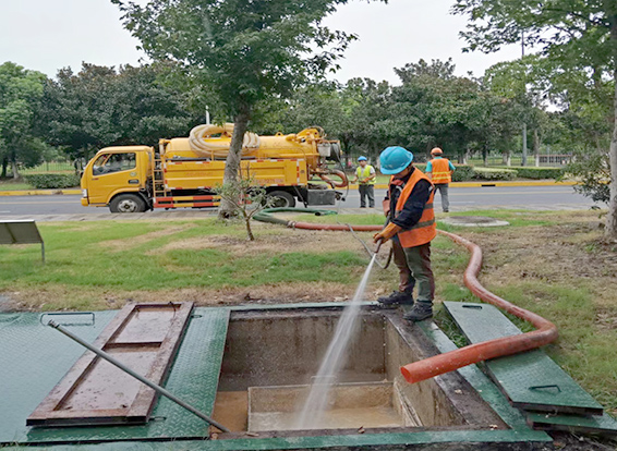 汉台化油池清理