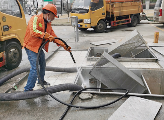 汉台隔油池清理