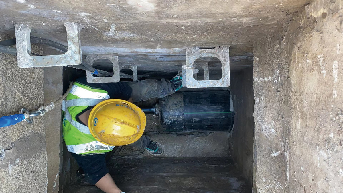 汉台HDPE短管内衬法